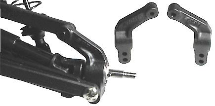 RPM 80382 Rear Bearing Carriers Black Rustler, Slash , Stampede Bandit