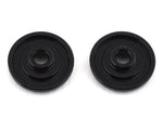 Custom Works 3428 Sprint Car Aluminum Wing Buttons (Black) (2)