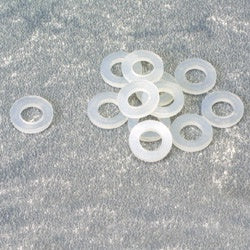 Team Associated 4187 Nylon Fr Axle Washer:10L/12.TC4