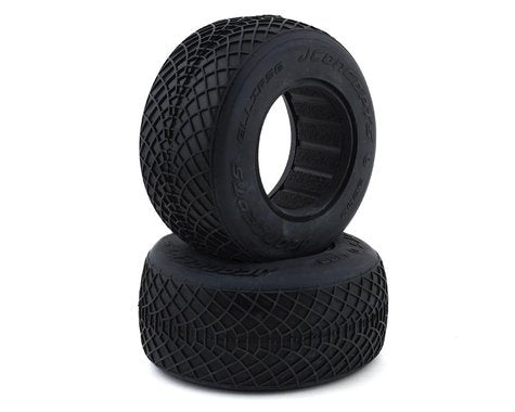 JConcepts 3200-03 Ellipse Short Course Tires (2) (Aqua)