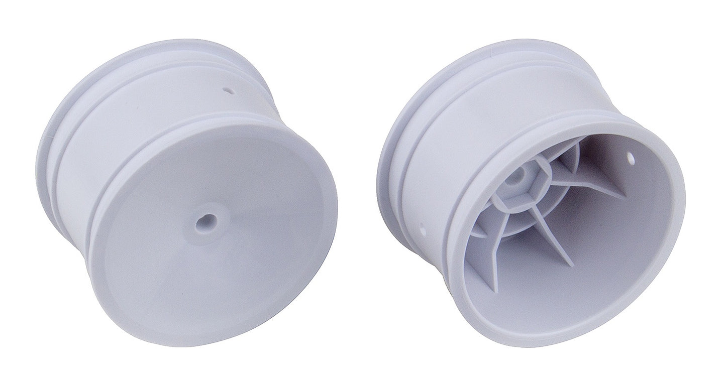 Team Associated 9695 Buggy Rear Hex Wheels, white