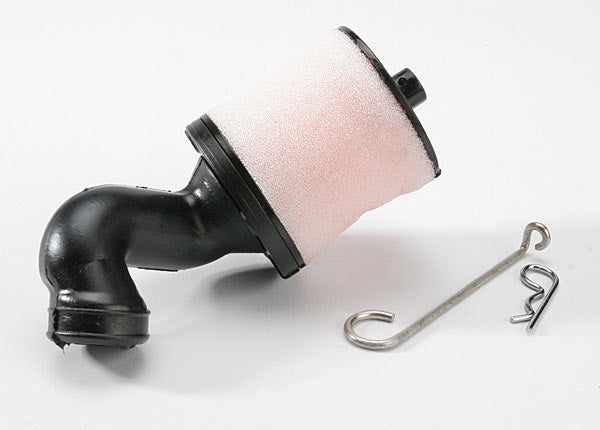 Traxxas 5266 Air filter body - foam filter, pre-filter/ air filter base (angled)/wire mount/hardware (1 each) (TRX® 2.5, 2.5R, 3.3)