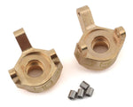 Hot Racing HRASXTF21H Axial SCX24 Brass Front Steering Knuckle (2)