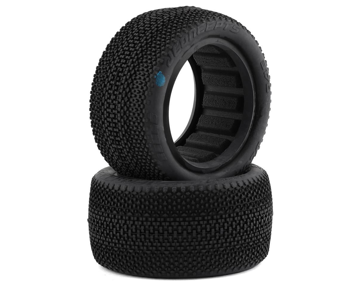 JConcepts 3170-01 ReHab 2.2" Rear Buggy Tires (2) (Blue)