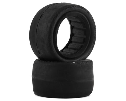 JConcepts 4017-06 Smoothie 2 2.2" Rear Buggy Tires (2) (Silver)
