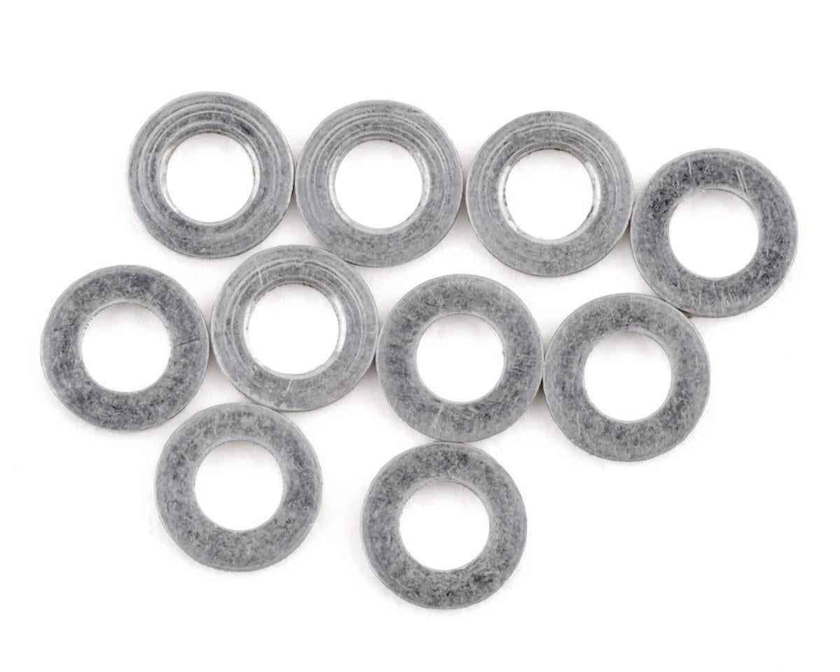 Mugen Seiki E2574b 2x4x0.5mm Aluminum Emulsion Damper Shock Washer (10)