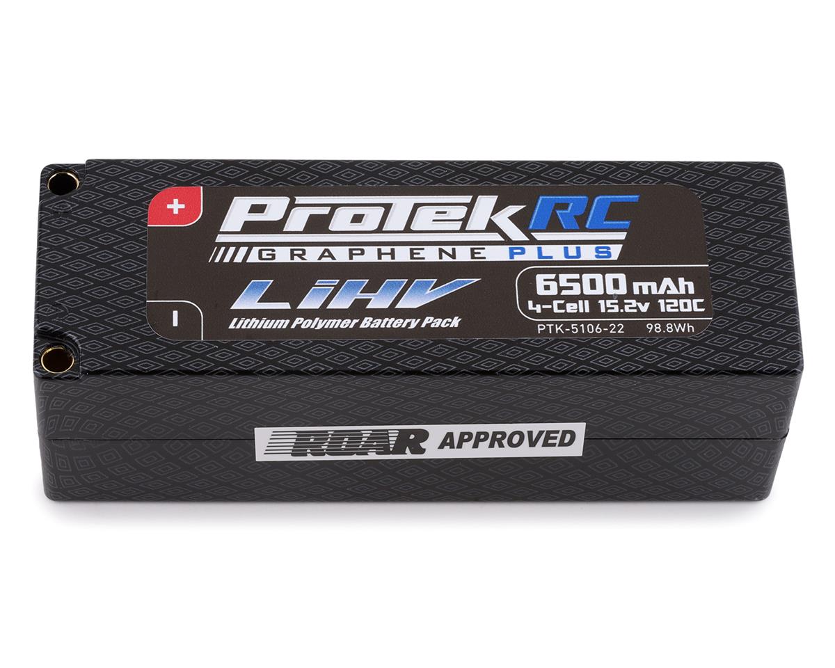 ProTek RC 5106-22 4S 120C Low IR Si-Graphene + HV LiPo Battery (15.2V/6500mAh) w/5mm Connector (ROAR Approved)
