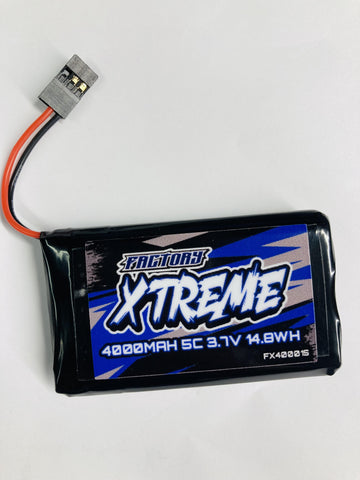 Factory Xtreme FX40001S 3.7 Volt 14.8WH Receiver Pack