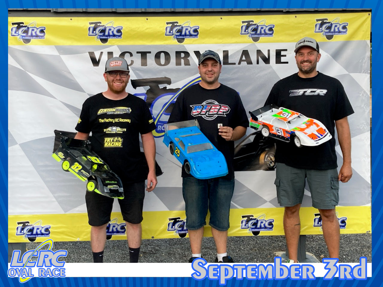 Crc Raceway LCRC Oval Race: September 3rd Results – LCRC Raceway