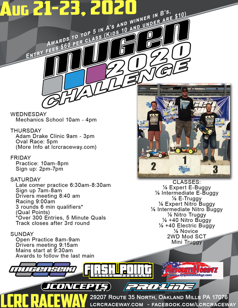 The Mugen Challenge 2020 hosted by LCRC Raceway