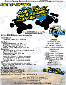 19th Annual East Coast Race Against Cancer
