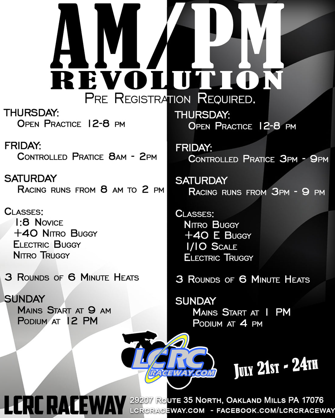 AM/PM Revolution - July 21st - 24th