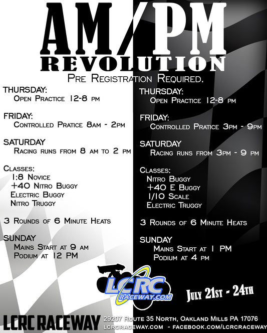 AM/PM Revolution - July 21st - 24th
