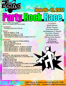 Countdown: One Week Til the Party.Rock.Race.