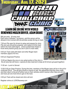 The 2023 Drake Clinic at Mugen Challenge