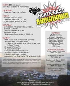 LCRC Presents: The North East Showdown May 18th - 21st, 2023