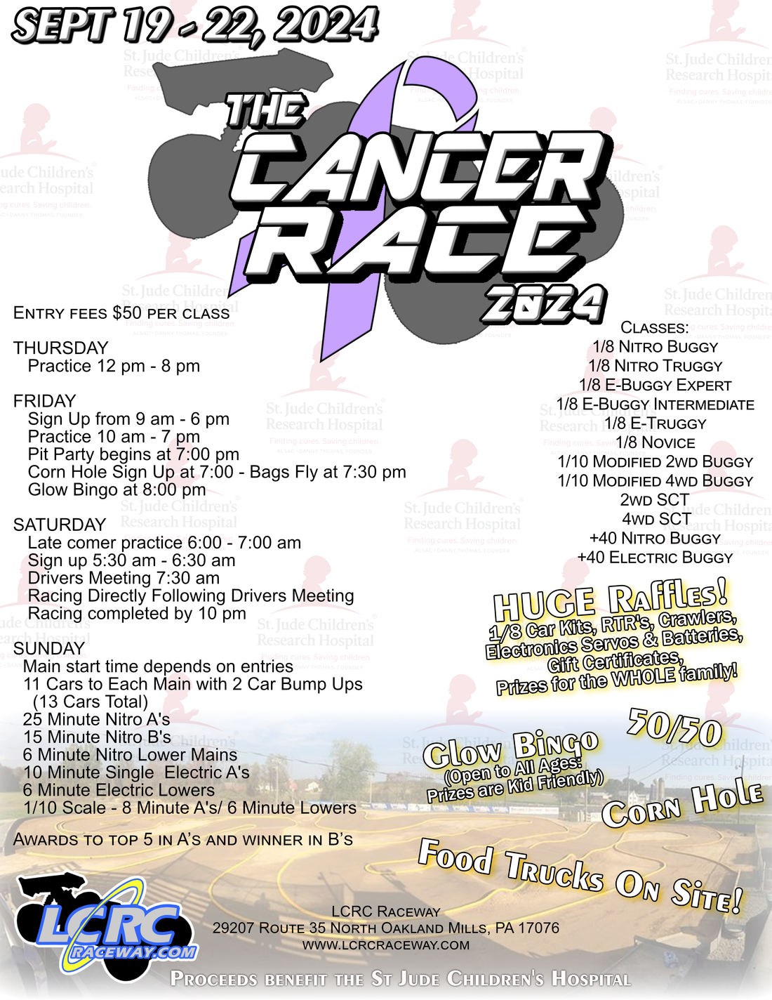 Up Next: The Cancer Race on September 19th - 22nd, 2024