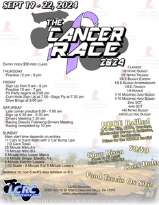 Up Next: The Cancer Race on September 19th - 22nd, 2024