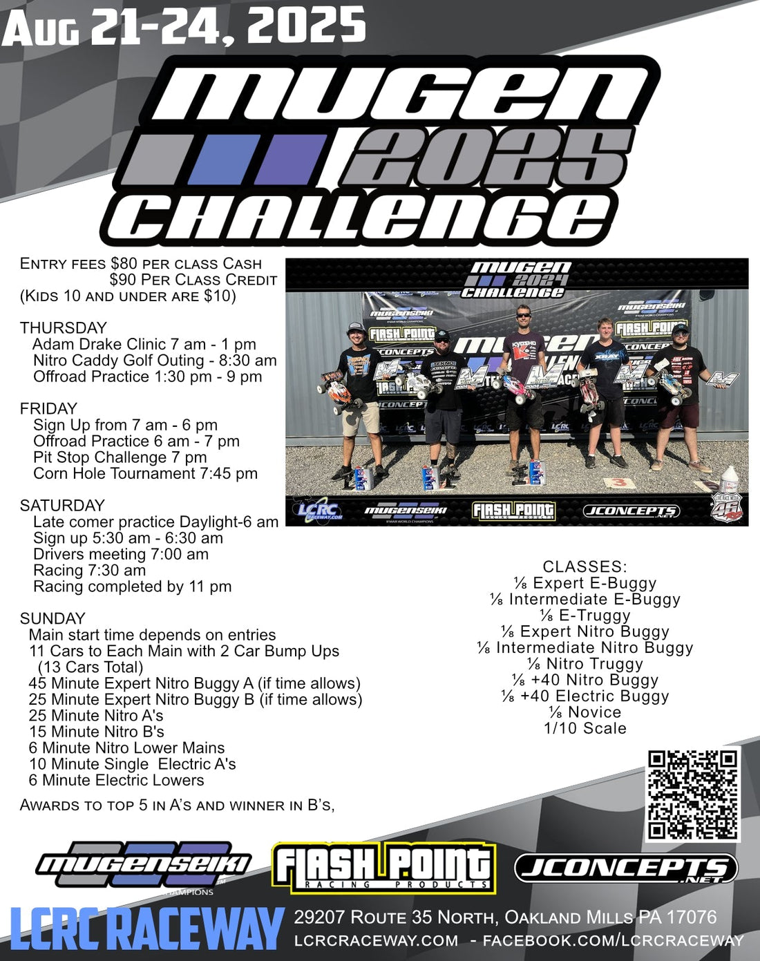 LCRC Presents: The 2025 Mugen Challenge