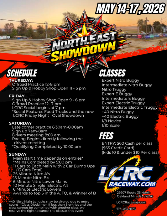 The North East Showdown - May 14 - 17, 2026