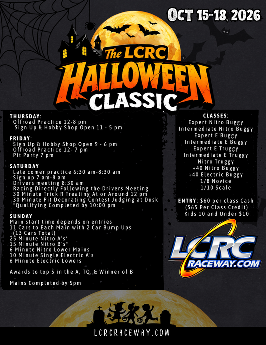 The Halloween Classic - Oct 15th - 18th, 2026