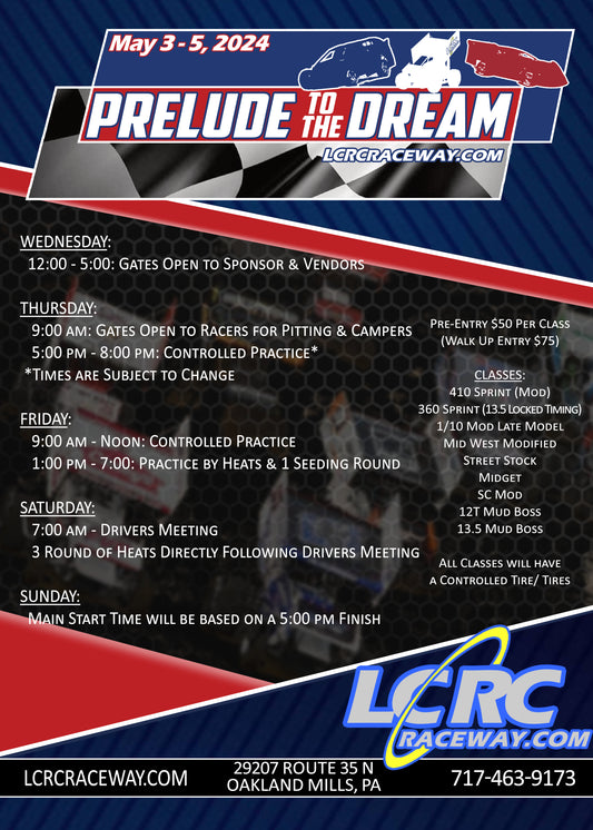 The Prelude to the Dream Race 2024