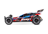 Traxxas 24254-8 Bandit: 1/10 Scale Off-Road Buggy HD w/USB-C Charger