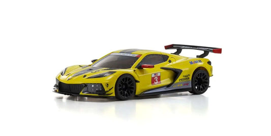 Kyosho MINI-Z RWD Series Ready Set CHEVROLET® CORVETTE® C8.R Yellow 32342Y