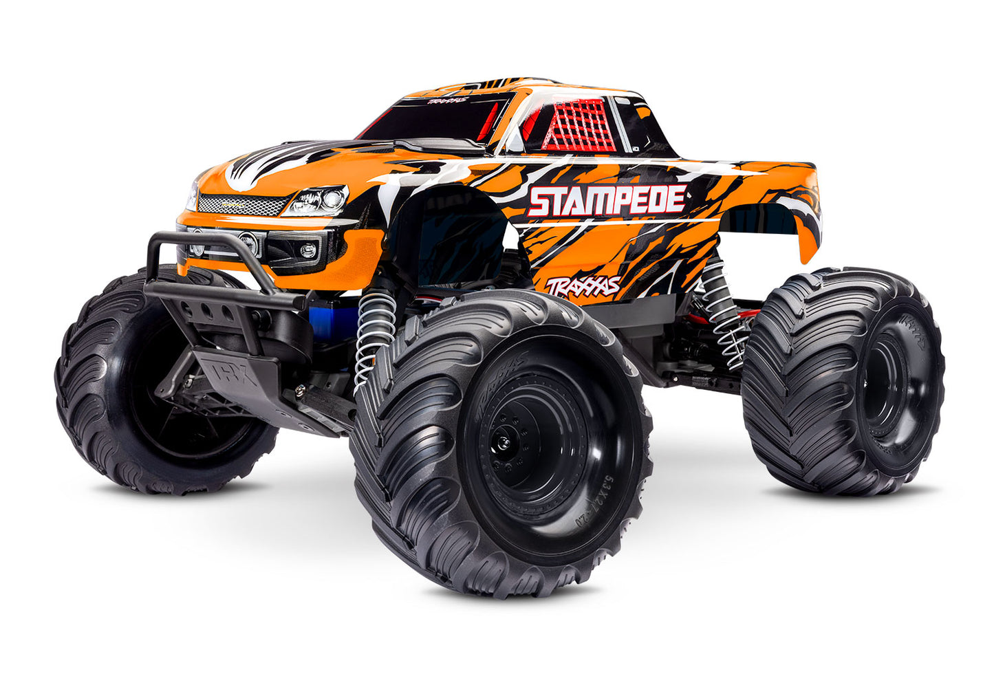 Stampede 2WD HD w/USB-C Model 36254-8 (Orange)