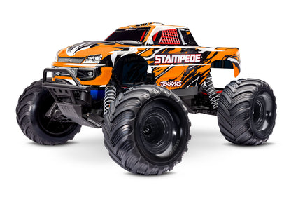 Stampede 2WD HD w/USB-C Model 36254-8 (Orange)