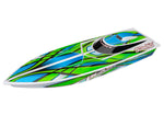 Traxxas 38104-8-GRN Blast Ready to Run Boat with Battery & Charger