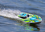 Traxxas 38104-8-GRN Blast Ready to Run Boat with Battery & Charger