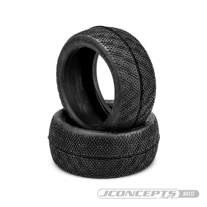 JConcepts 4117-01 Double Bar - 1/8 Truck Tire 4117-01 Blue (Soft)
