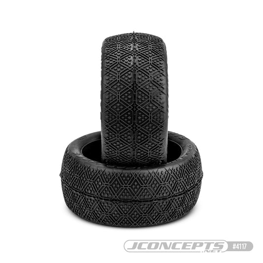 JConcepts 4117-02 Double Bar - 1/8 Truck Tire 4117-02 Green (super soft)