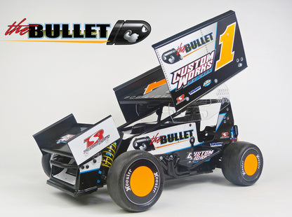 Custom Works 0740 R/C "The Bullet" High Bite Sprint Car