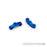 JConcepts 5202-1 RC10B7 aluminum rear hub link mount – blue