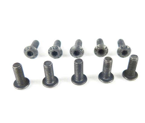 Custom Works RC 5358 METRIC 3mm x 8mm BUTTON HEAD SCREWS (10)