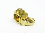 Custom Works 7257 M3 Brass Trailing Front Spindle for Hex Axle