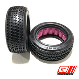 Quasi Speed QS-1601 Front Tires with Inserts (Pair) by GFRP