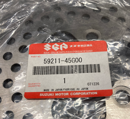 NEW OEM Suzuki 59211-45G00 LTR450 OEM Front Brake Rotor