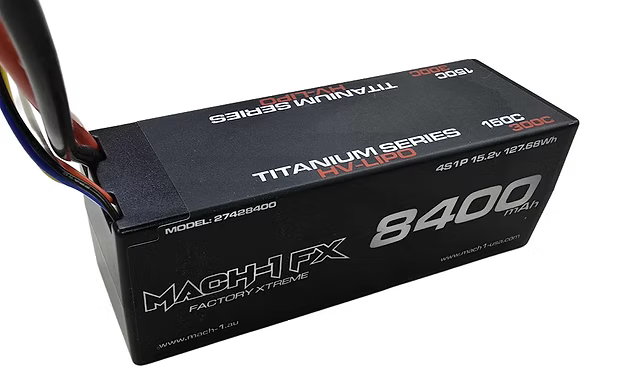 MACH-1 FX // 8400mAh 15.2v LIHV TITANIUM SERIES