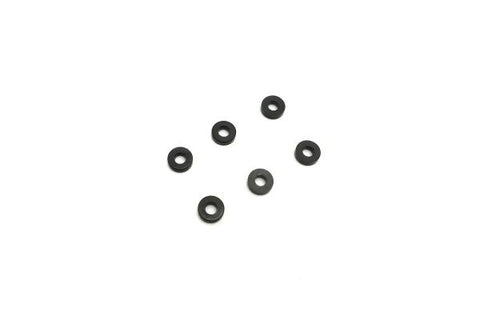 Kyosho 97059-02BK Aluminum Collar (3x7x2mm/Black/6pcs)