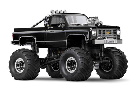 Traxxas 98064-1-BLACK TRX-4MT Chevrolet K10 Monster Truck