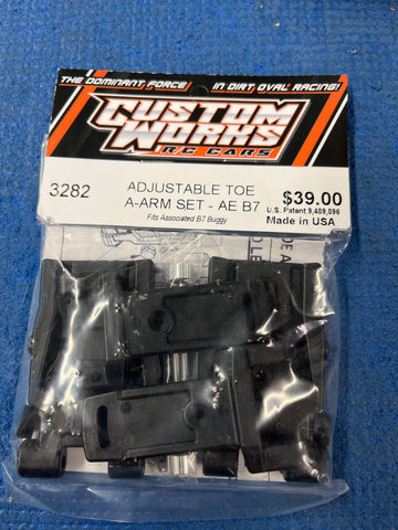 Custom Works 3282 B7 ADJUSTABLE TOE INNER ARMS (pr)
