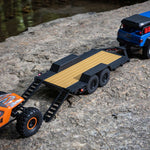 Axial AXI00009 SCX24 Flat Bed Mini Vehicle Trailer w/LED Taillights