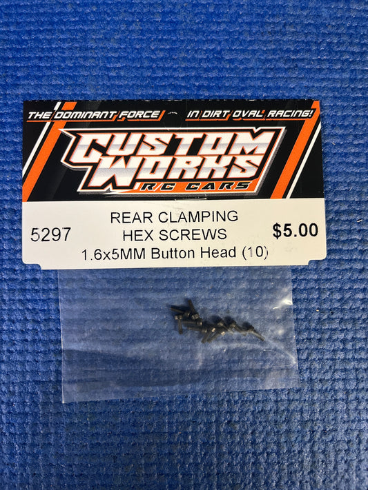 Custom Works 5297 Rear Clamping Hex Screws (10)