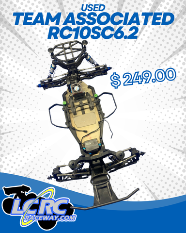 Team Associated RC10SC6.2 – Used Carpet Setup