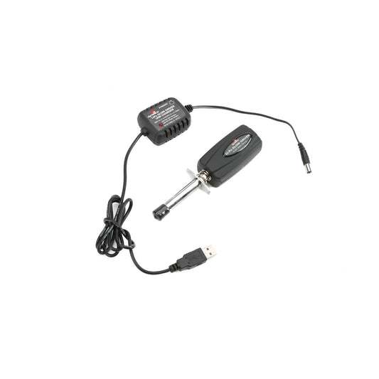 Dynamite DYNE0201 LiPo Glow Driver with Battery & USB Charger