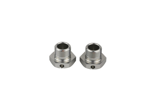 Mugen E0240b Wide Offset Wheel Hubs 1mm (2pcs): X8R/8RE/8/8E