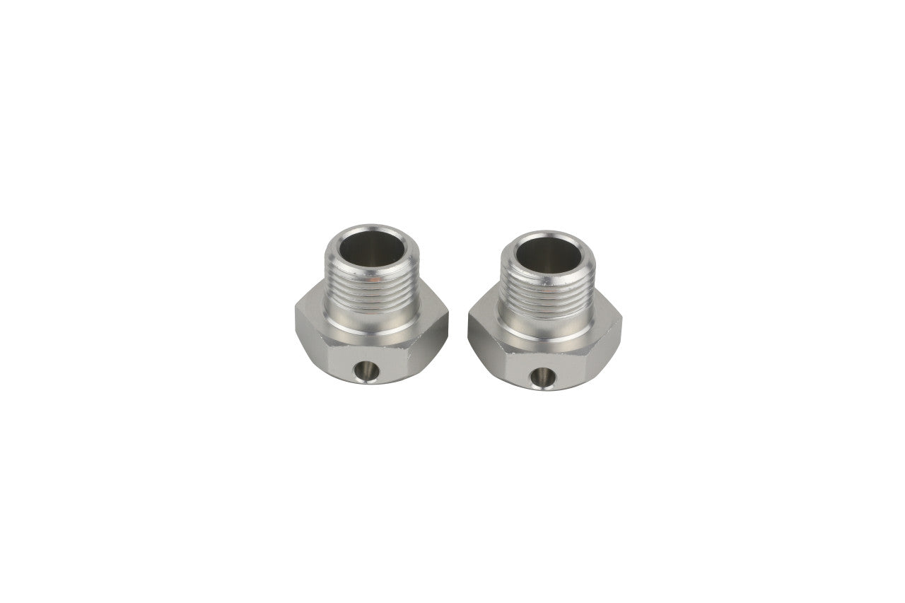 Mugen Seiki E0241b Wide Offset Wheel Hubs 2mm 2pcs: X8R/8RE/8/8E